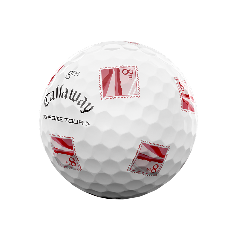 Balles De Golf Chrome Tour Major Series: Majeur De Juillet - &Eacute;dition Limit&eacute;e (Douzaine) - View 4