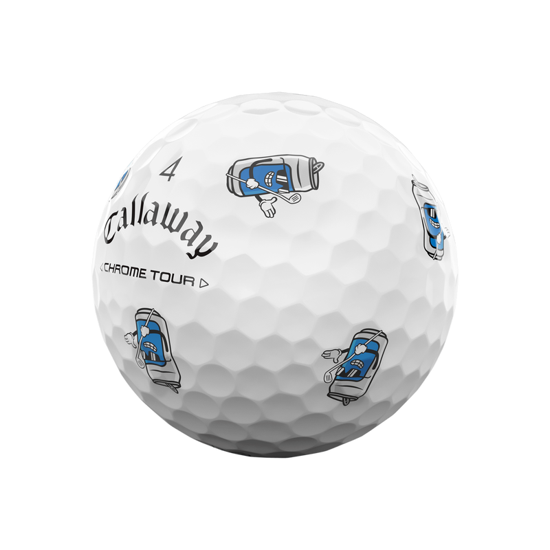 Limited Edition Chrome Tour Turnbox Balls (Dozen) - View 10