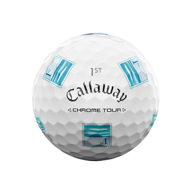 Balles De Golf Chrome Tour Major Series: Majeur De Juillet - Édition Limitée (Douzaine) - View 3