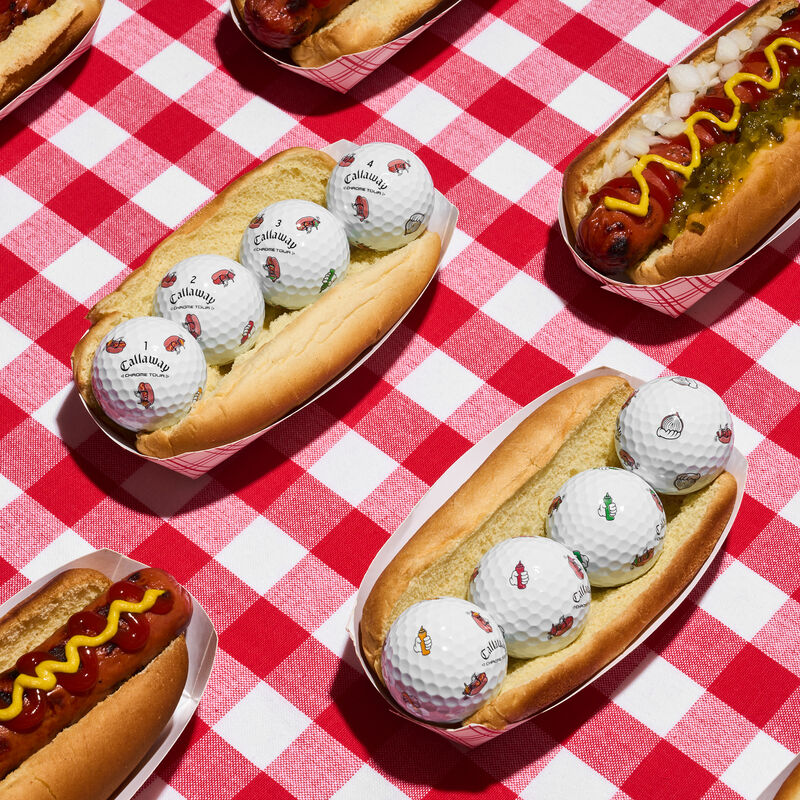 Balles De Golf Chrome Tour Hot Dog - Édition Limitée (Douzaine) - View 3
