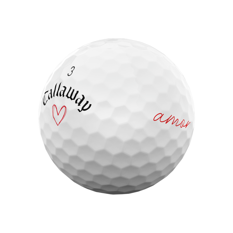 Balles de Golf Supersoft Love &ndash; &Eacute;dition Limit&eacute;e (Douzaine) - View 9