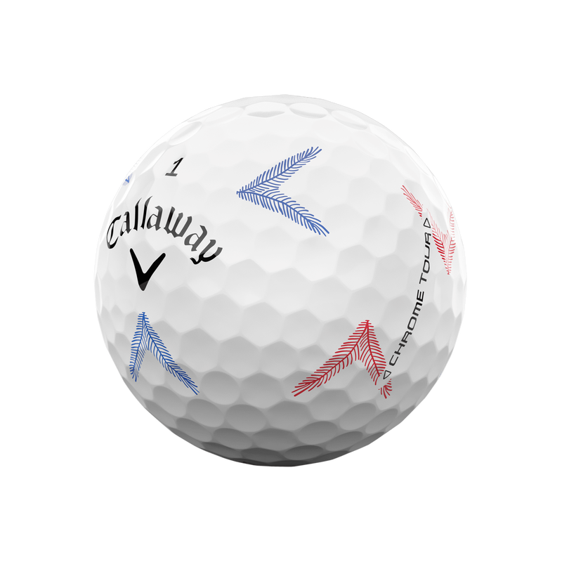 Balles De Golf Chrome Tour Major Series: Majeur de Juin - &Eacute;dition Limit&eacute;e (Douzaine) - View 2