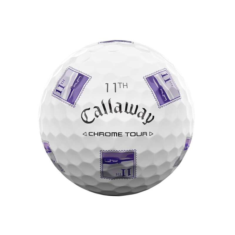 Balles De Golf Chrome Tour Major Series: Majeur De Juillet - &Eacute;dition Limit&eacute;e (Douzaine) - View 7