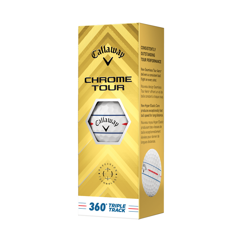 Balles de golf Chrome Tour 360 Triple Track - View 5