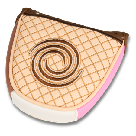 Couvre-clubs pour putter maillet August Major pour femme en &eacute;dition limit&eacute;e