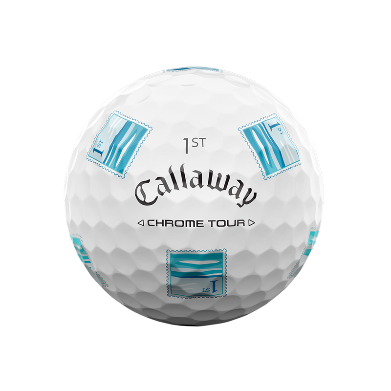 Balles De Golf Chrome Tour Major Series: Majeur De Juillet - &Eacute;dition Limit&eacute;e (Douzaine) - View 3