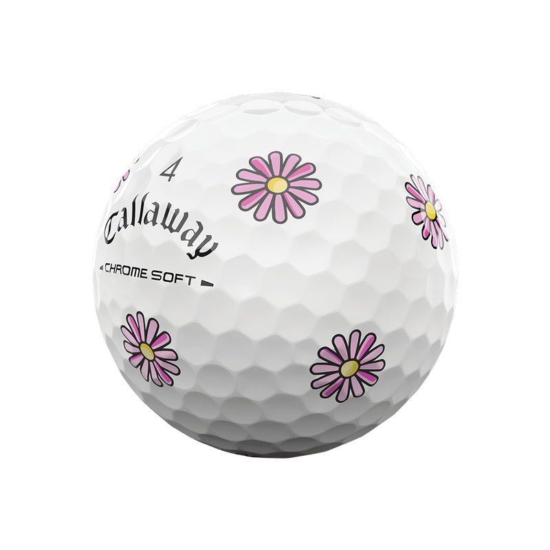 Chrome Soft Flowers Golf Balls - View 10
