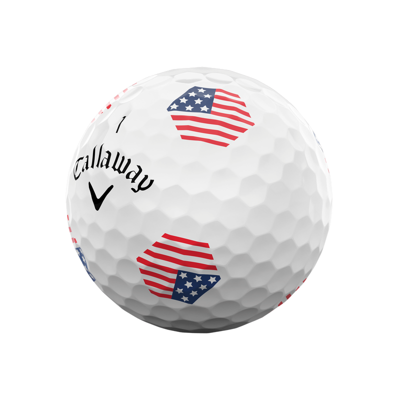 Balles de Golf Chrome Tour X USA TruTrack - &Eacute;dition Limit&eacute;e (Douzaine) - View 2
