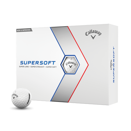 Balles de golf Callaway Supersoft (Douzaine)