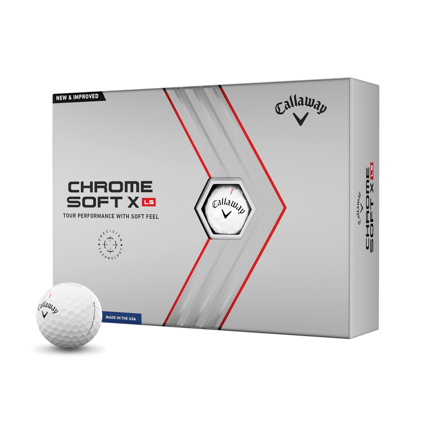 Balles de Golf Chrome Soft X LS (Douzaine) - View 1