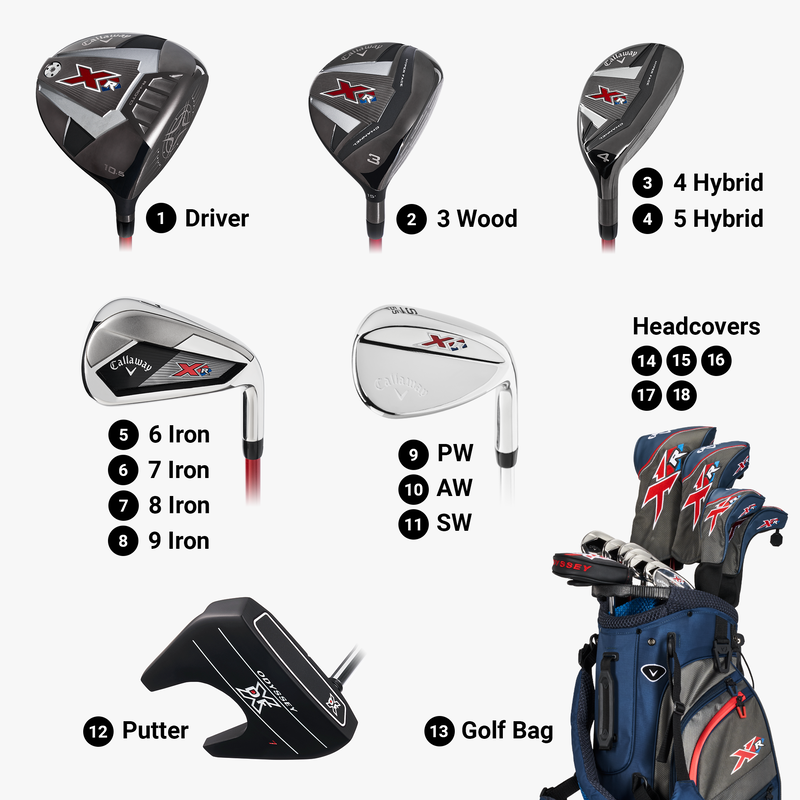 XR 13-Piece Men's Set - View 3