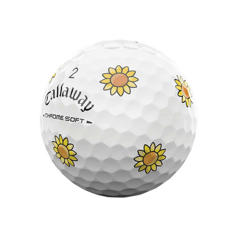 Chrome Soft Flowers Golf Balls - View 6