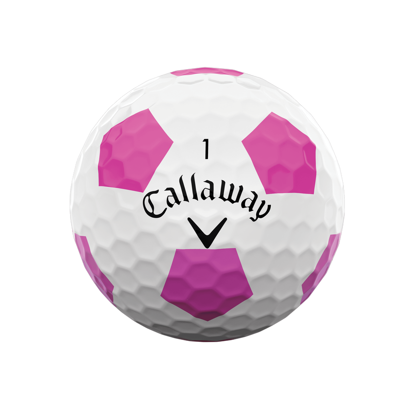 Balles De Golf Chrome Soft Truvis Rose (Douzaine) - View 2