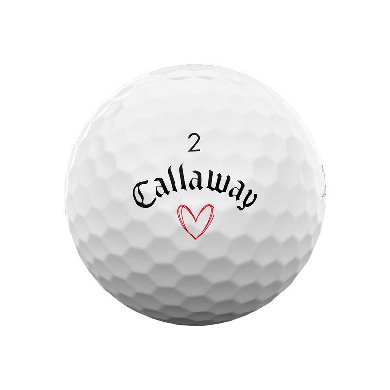 Balles de Golf Supersoft Love &ndash; &Eacute;dition Limit&eacute;e (Douzaine) - View 6