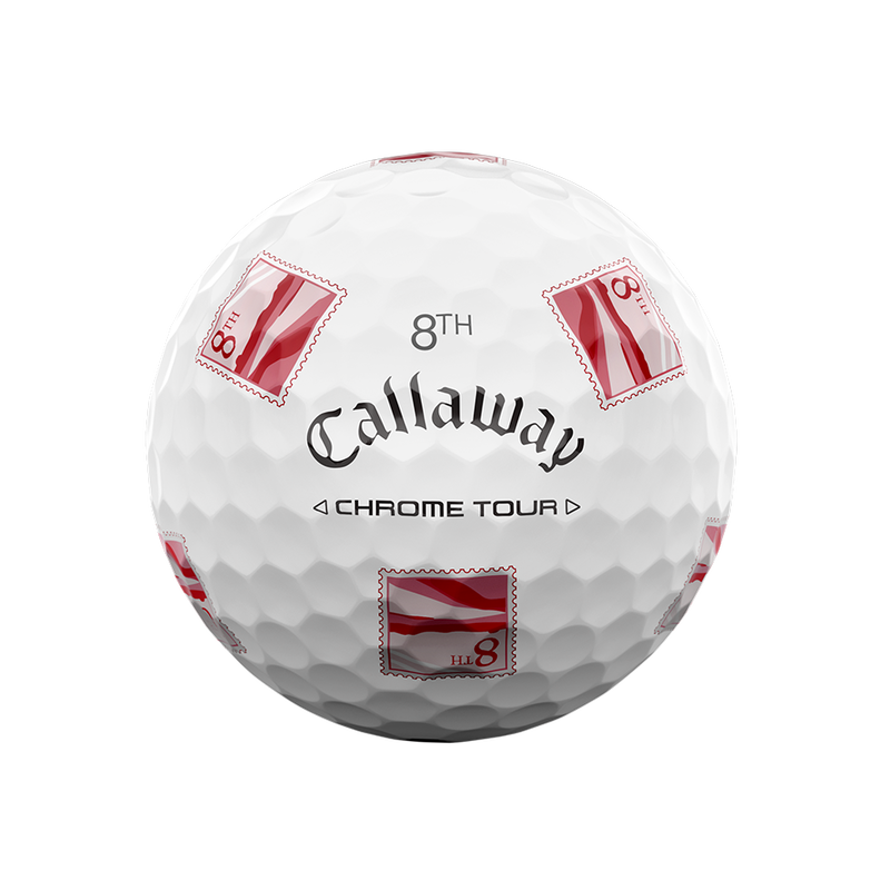 Balles De Golf Chrome Tour Major Series: Majeur De Juillet - Édition Limitée (Douzaine) - View 5