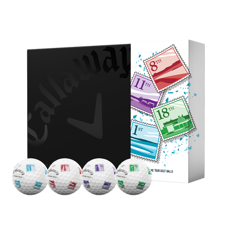 Balles De Golf Chrome Tour Major Series: Majeur De Juillet - &Eacute;dition Limit&eacute;e (Douzaine)