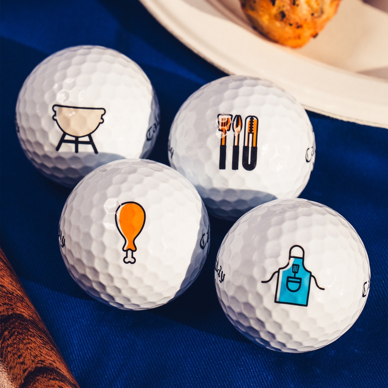 Balles De Golf Supersoft: 'Father's Day Grillmaster' - Édition Limitée (Douzaine) - View 2
