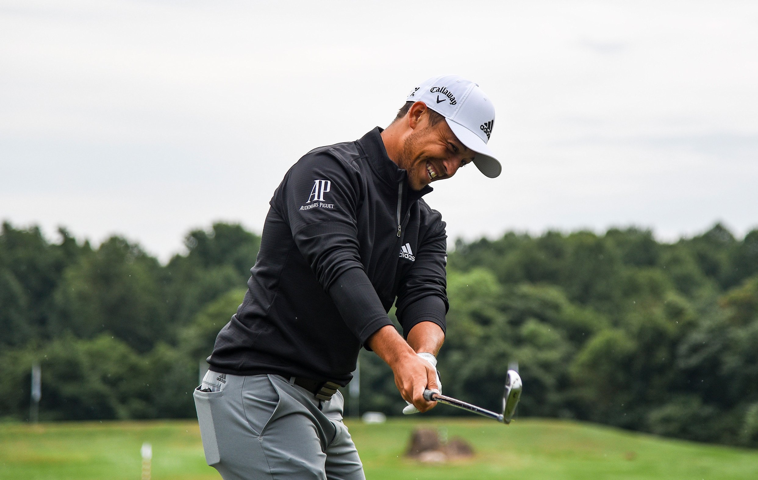 Xander Schauffele Playing Golf