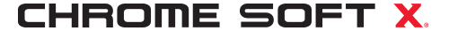 Chrome Soft X Logo