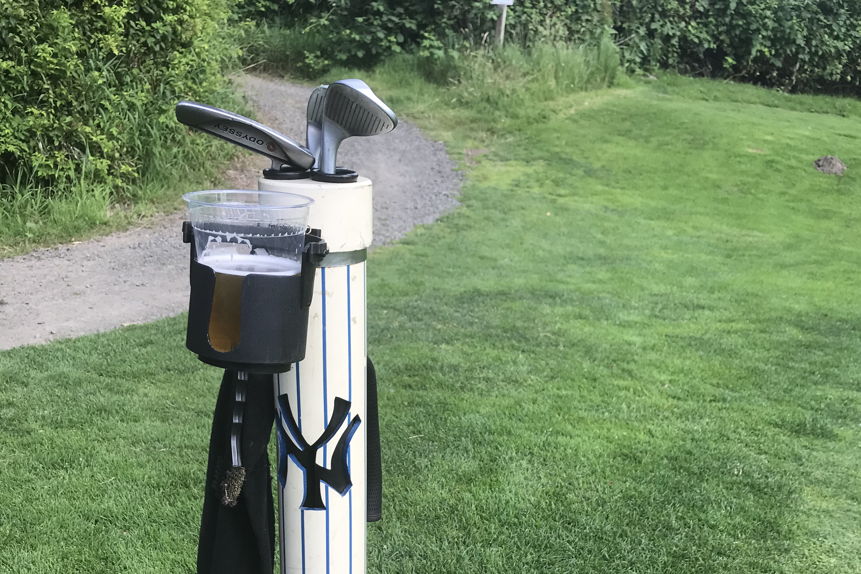 Bag with three club slots