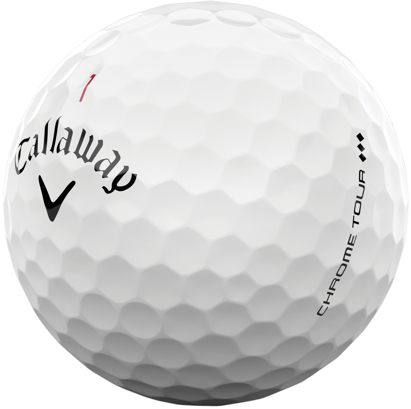 White Chrome Soft 24 Golf Ball