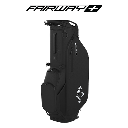 Fairway Plus Logo and Golf bag